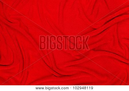 Abstract Background Made Of Cloth.