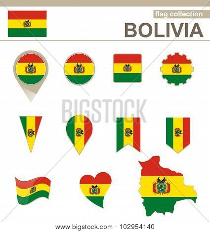 Bolivia Flag Collection