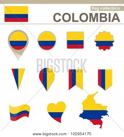 Colombia Flag Collection