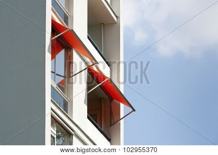 Orange Awnings