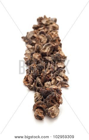 Row of Organic Dried gooseberry.