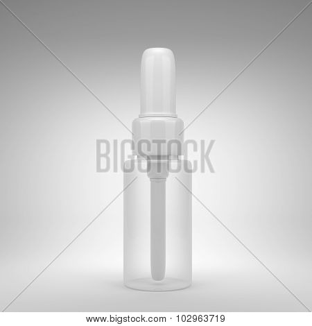 Blank Cosmetics Bottle. Best For Tone Cream.