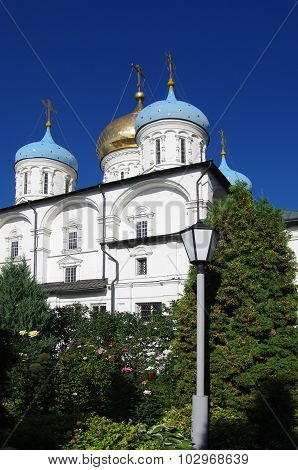 Moscow, Russia - September 23, 2015: Novospassky Monastery