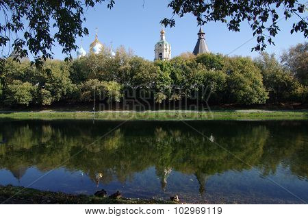 Moscow, Russia - September 23, 2015: Novospassky Monastery