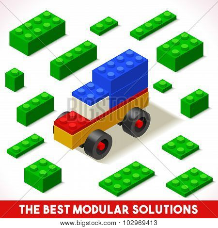 Toy Block Car Games Isometric
