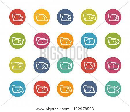 Folder Icons - 2 of 2 // Printemps Series