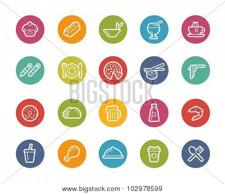 Food Icons - Set 2 of 2 // Printemps Series