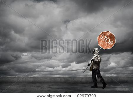 Apocalypse and disaster concept
