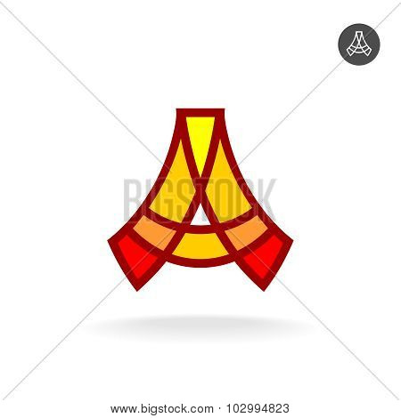 A Letter Logo