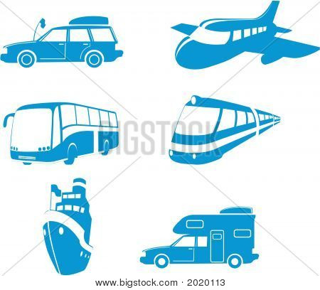 Transport & icônes de voyage