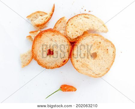 Slice Of Bake Rolls , With Chili Paprika Flavor