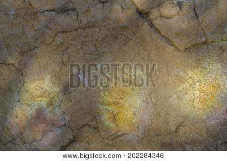 Natural rock with texture that can be used as background