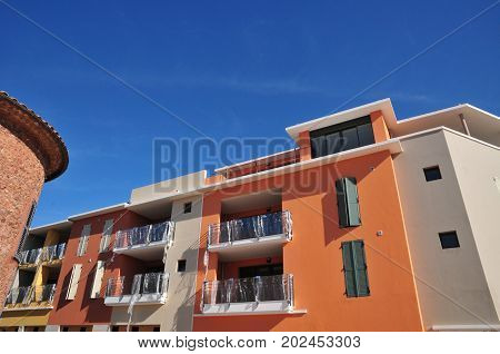 Frejus; France - April 16 2016 : The Picturesque City In Spring