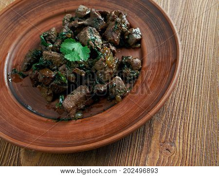 Appetizer Beef Liver