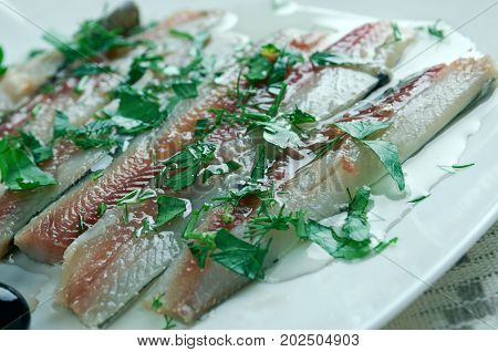 Boquerones En Vinagre