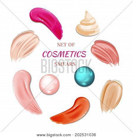 Collection Of Cosmetic Smears