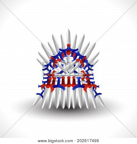 Iron Throne For Computer Games Design