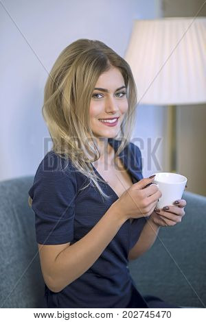 Happy Time For A Coffee.