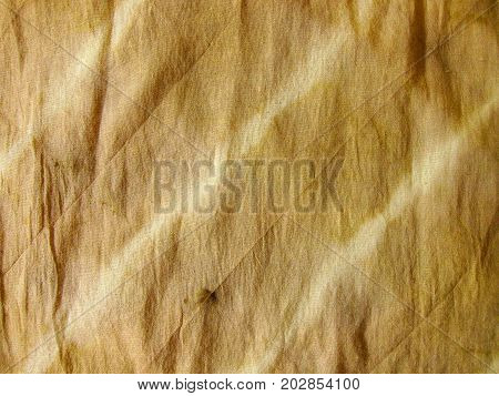 Tie dye cotton fabric by natural material.