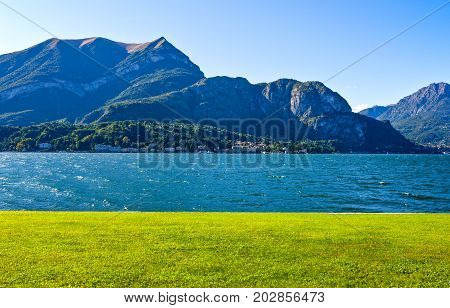 Italy Bellagio view of the Como lake