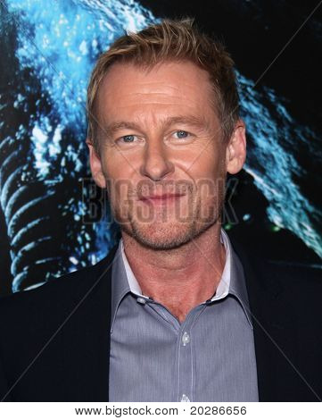 LOS ANGELES - 31 de janeiro: Richard Roxburgh chega ao Sanctum World Premiere de janeiro 31,2011 em
