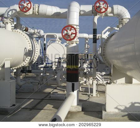 Heat Exchangers In A Refinery