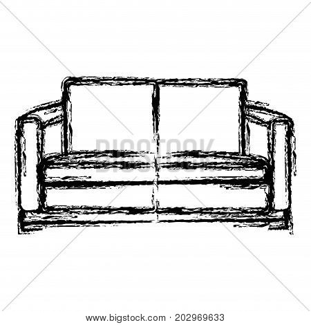 Comfortable Couch Isolated