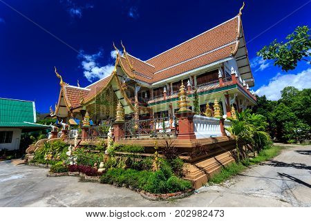 Wat Pa Prao Nok Temple In Chiang Mai, Thailand
