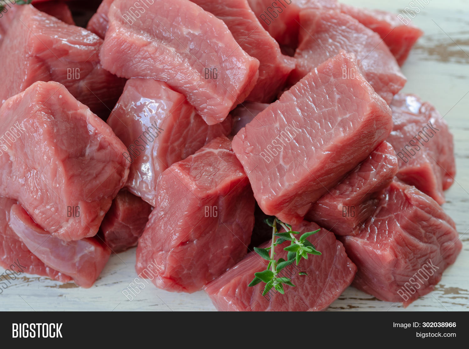 Fresh Veal Isolated On Image & Photo (Free Trial) Bigstock
