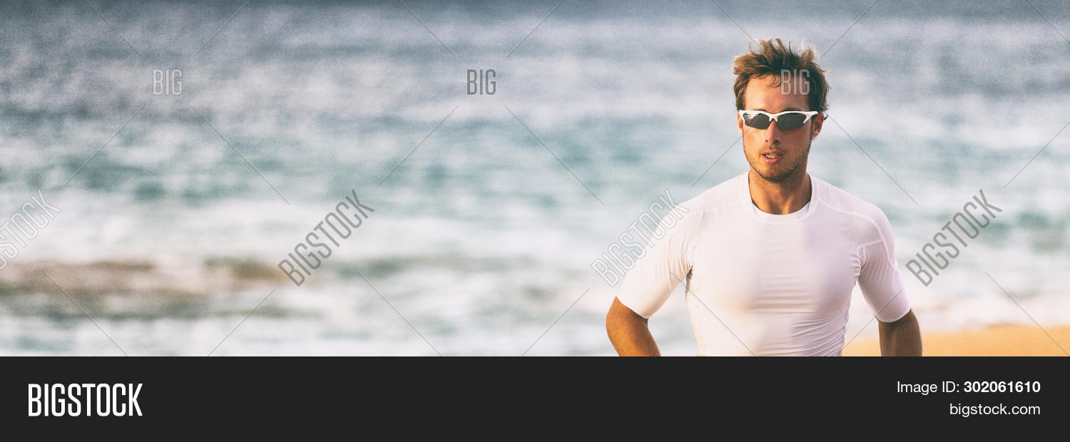 Fit Triathlete Man Image & Photo (Free Trial) | Bigstock