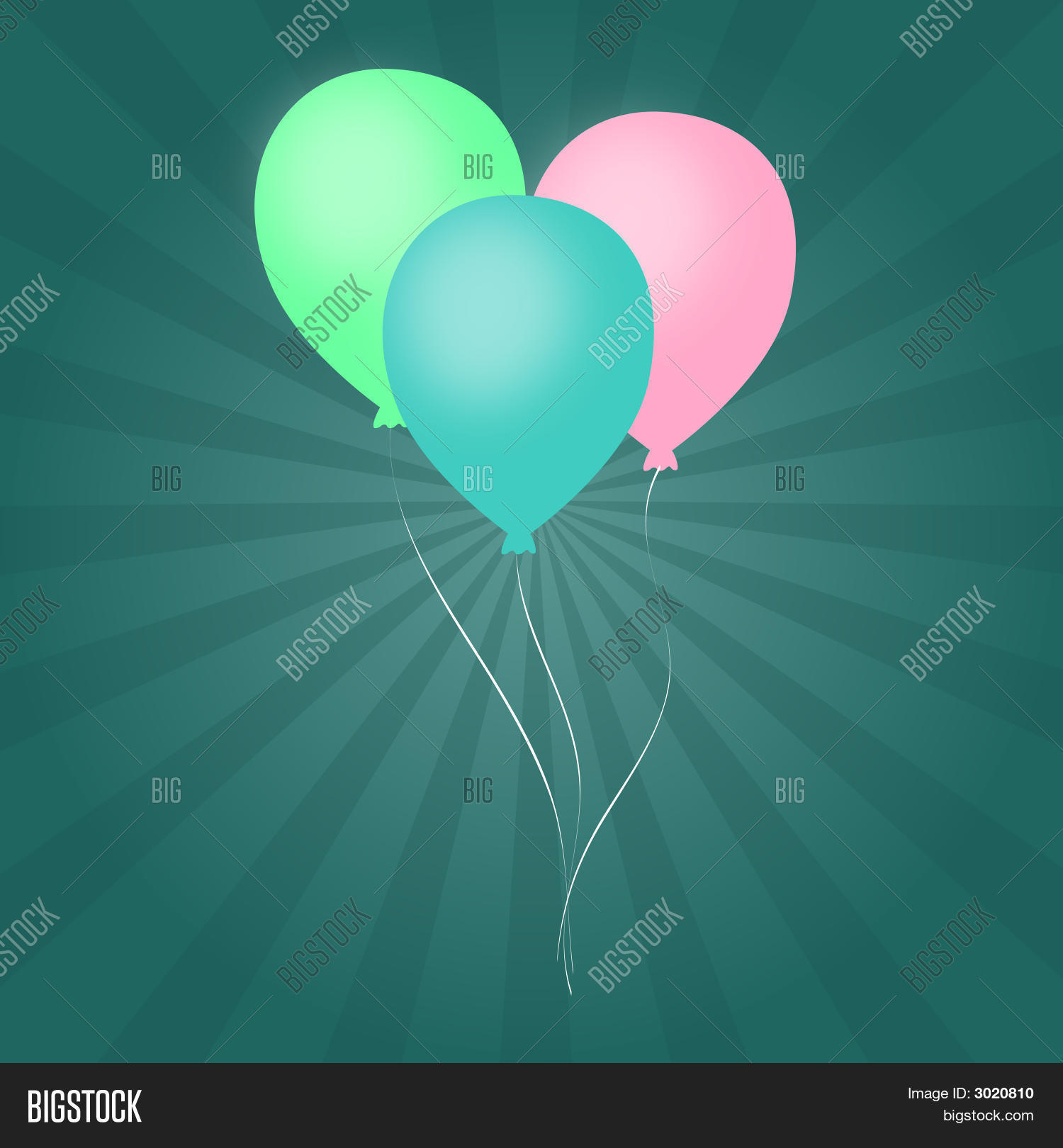 Pastel Balloons Vortex Image & Photo (Free Trial) | Bigstock