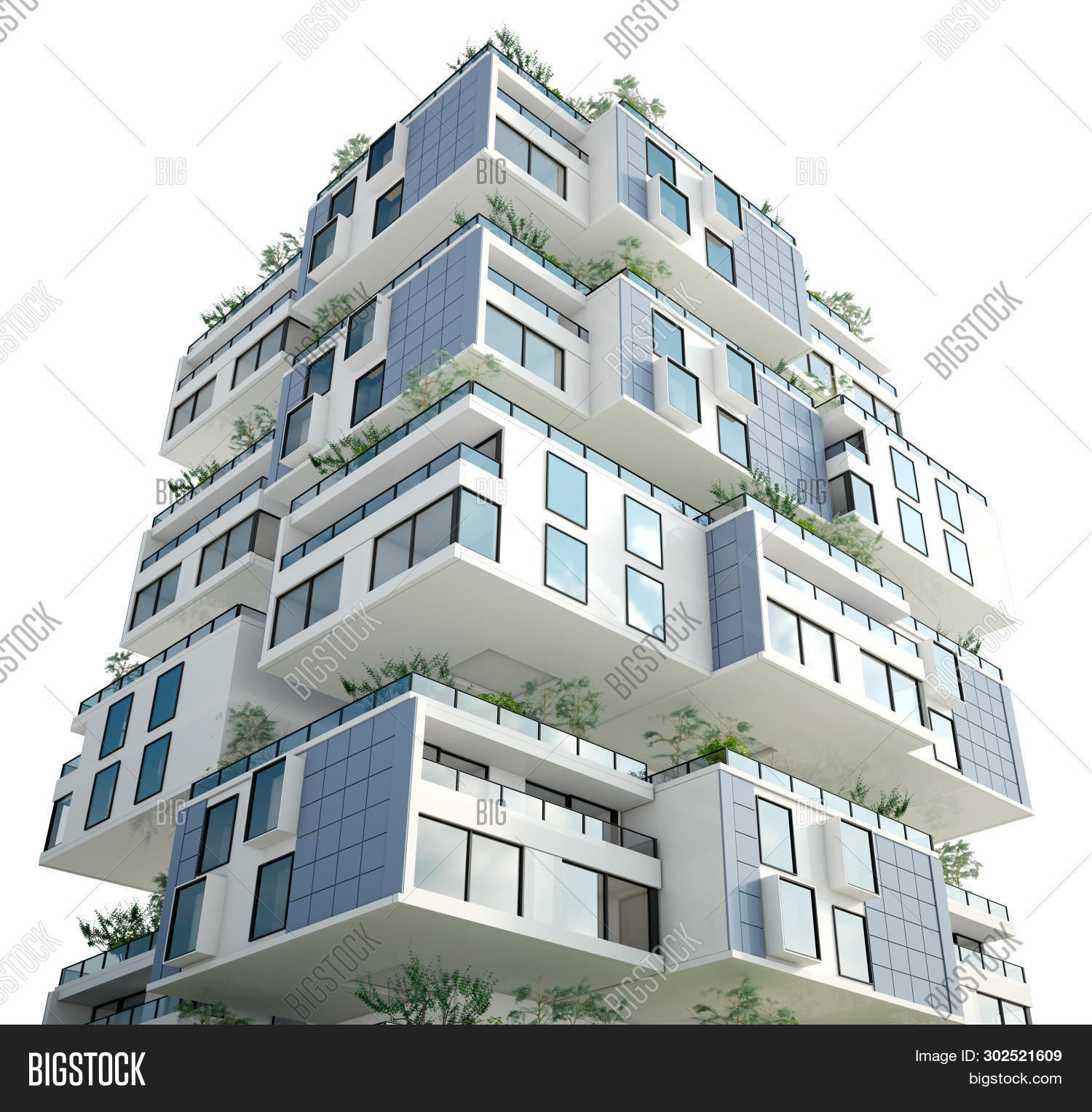 3D Rendering Building Image & Photo (Free Trial) | Bigstock
