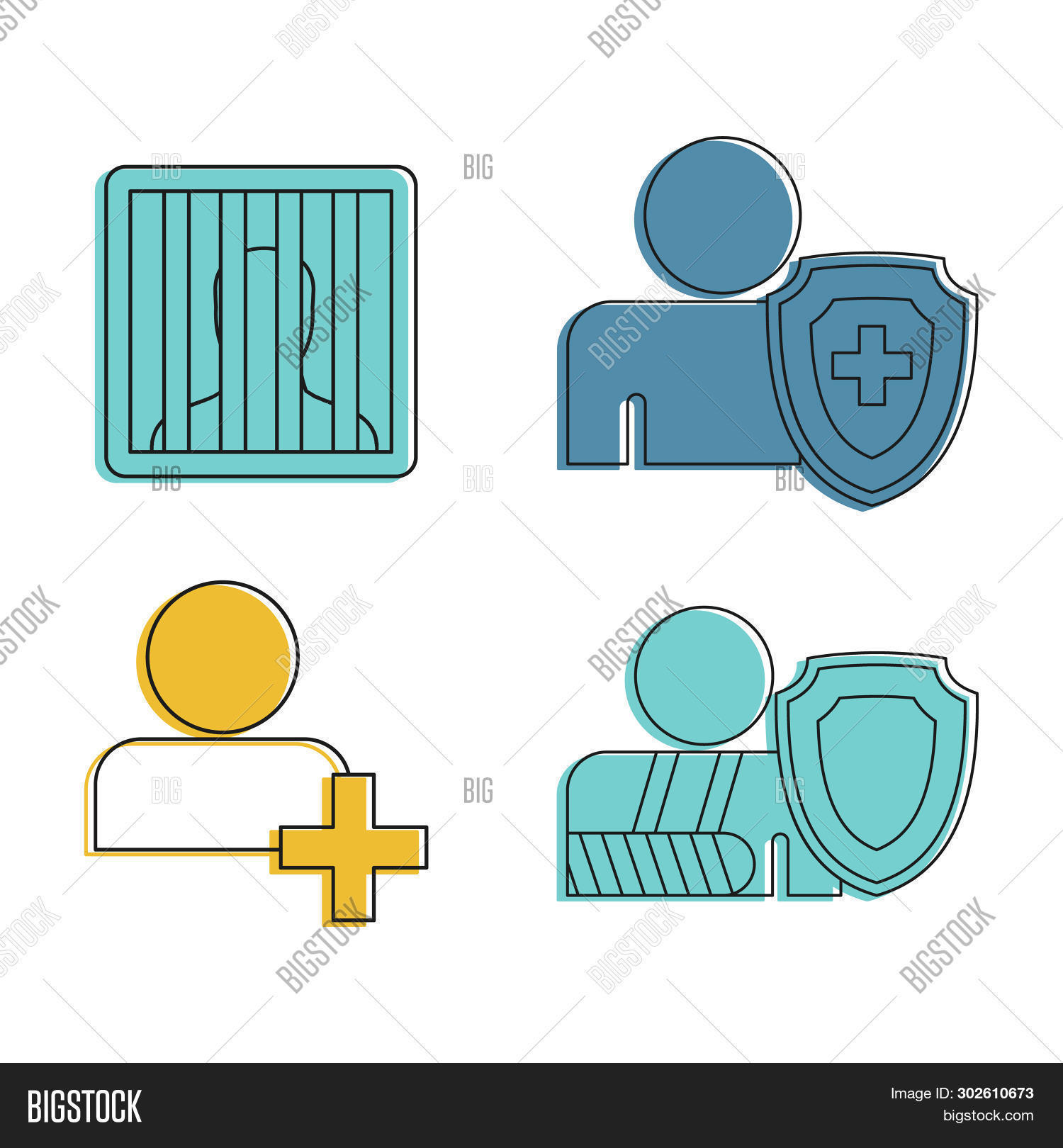 Human Sign Icon 图片和照片（免费试用） | Bigstock