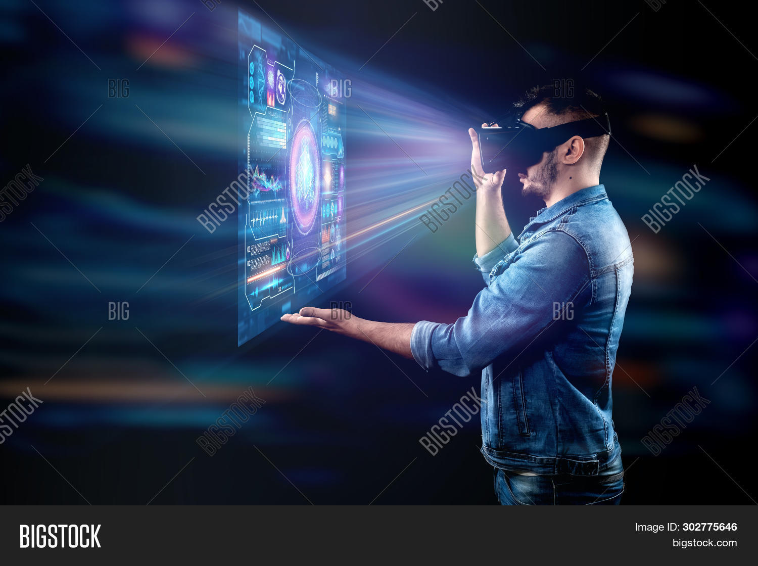 Portrait Man Glasses Image & Photo (Free Trial) Bigstock