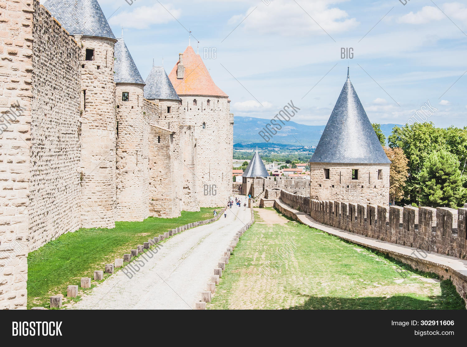 Medieval Rampards Ramparts Medieval City Image & Photo (Free Trial) | Bigstock