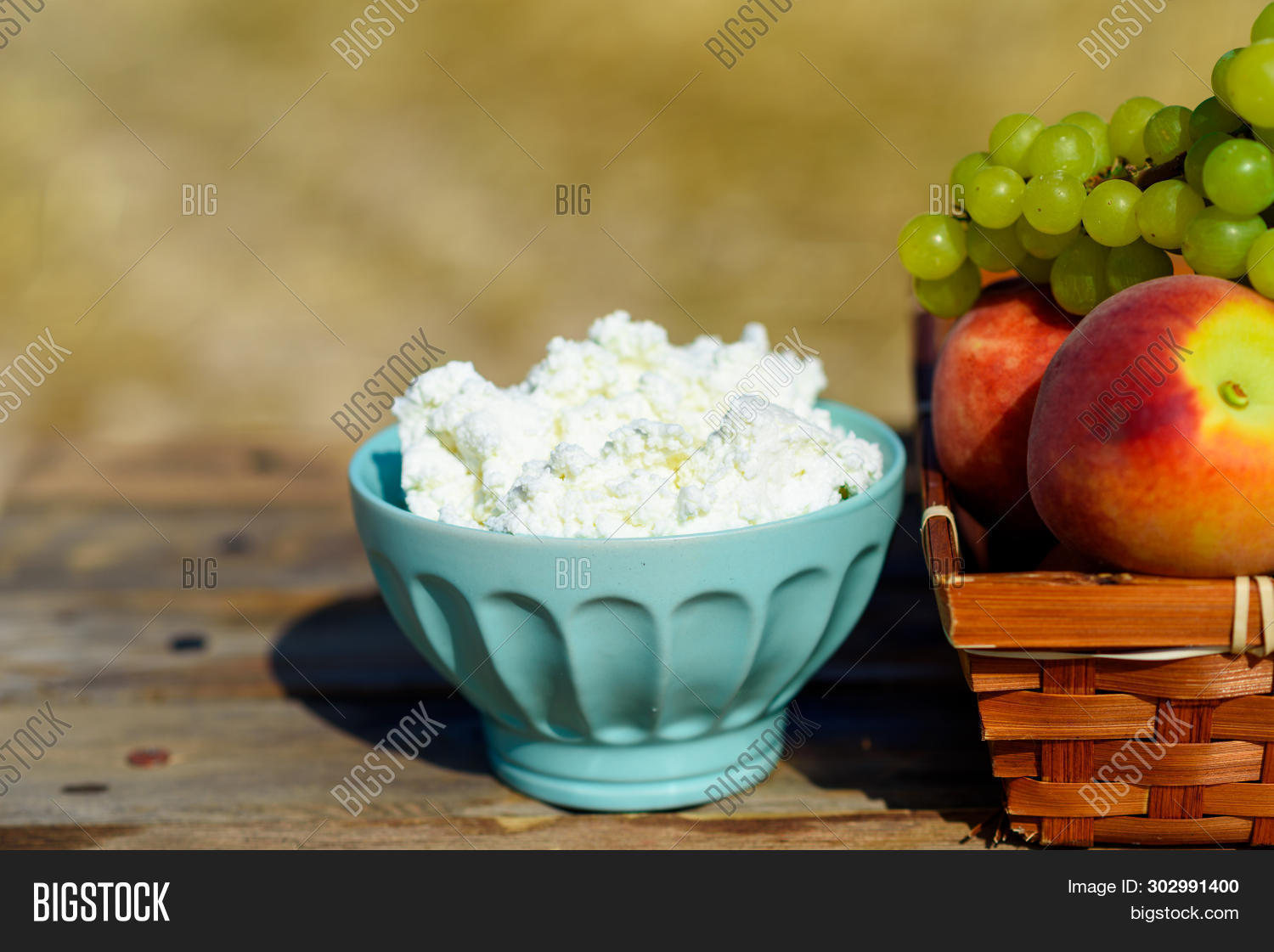 Close Cottage Cheese Image Photo Free Trial Bigstock