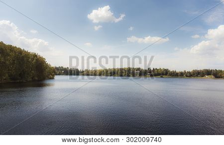 View From The Dam To The Water Reservoir Sec.