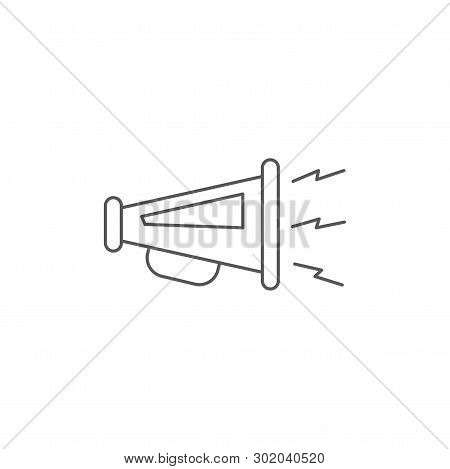 Promotion Symbol Vector Icon Concept, Isolated On White Background