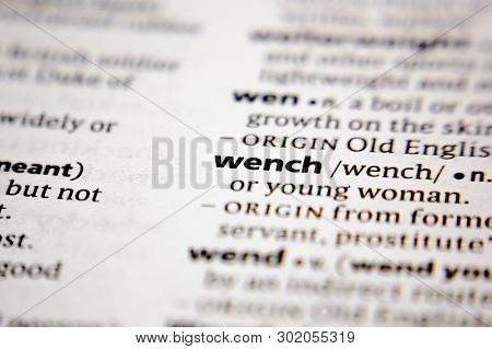 Word Or Phrase Wench In A Dictionary.