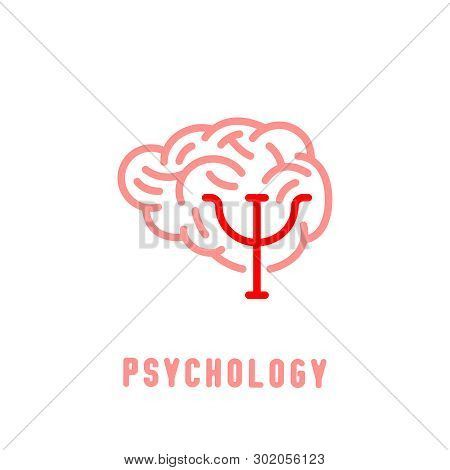 Psychologist, Psychotherapist Icon. Creative Concept Useful For Logotype, Pictogram, Symbol Design. 