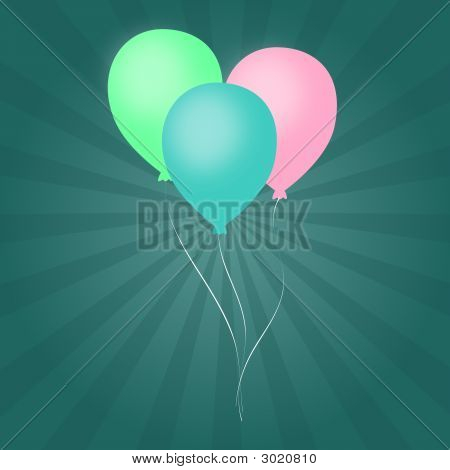 Pastel Balloons Vortex Image & Photo (Free Trial) | Bigstock