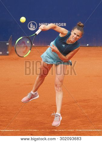 Nuremberg, Germany - May 20, 2019: Argentine Tennis Player Paula Ormaechea At The Euro 250.000 Wta V