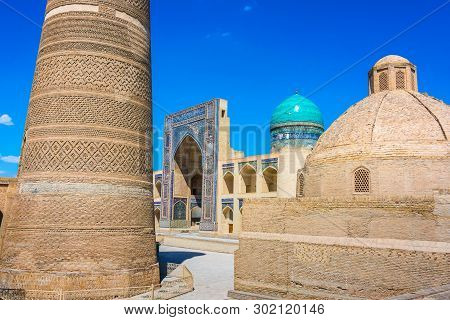 Po-i-kalan Or Poi Kalan Complex In Bukhara, Uzbekistan