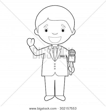 Easy Coloring Cartoon Vector & Photo (Free Trial) | Bigstock