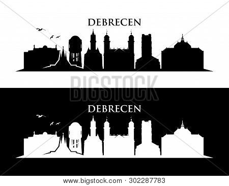 Debrecen Skyline - Vector Illustration - Vector