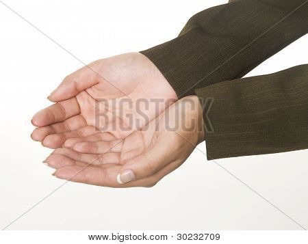 Imprenditrice - a Coppa le mani