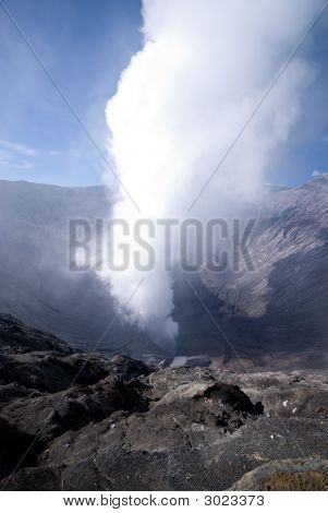 Cratere del vulcano