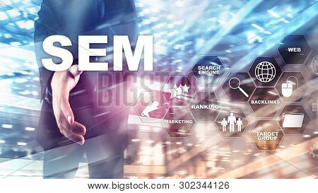 Sem Search Engine Optimization Marketing Ranking Traffic Website Internet Business Technology Commun