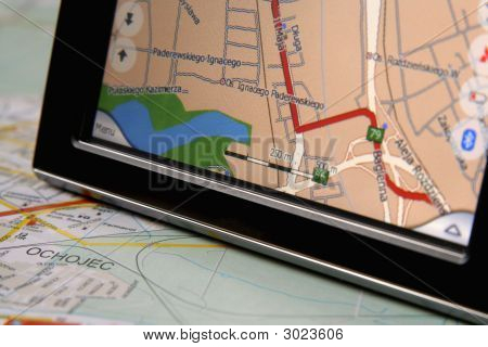 Gps และแผนที่