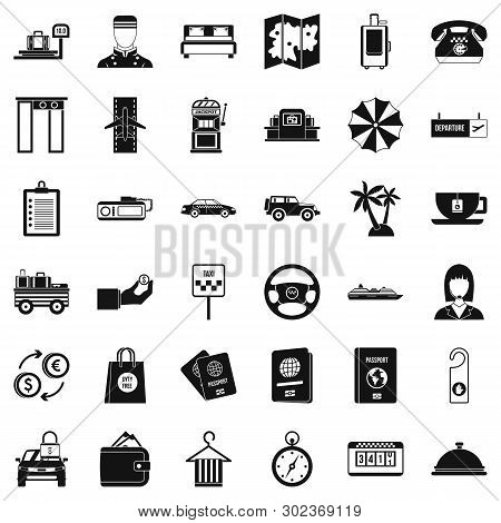 Highly Profitable Icons Set. Simple Set Of 36 Highly Profitable Icons For Web Isolated On White Back